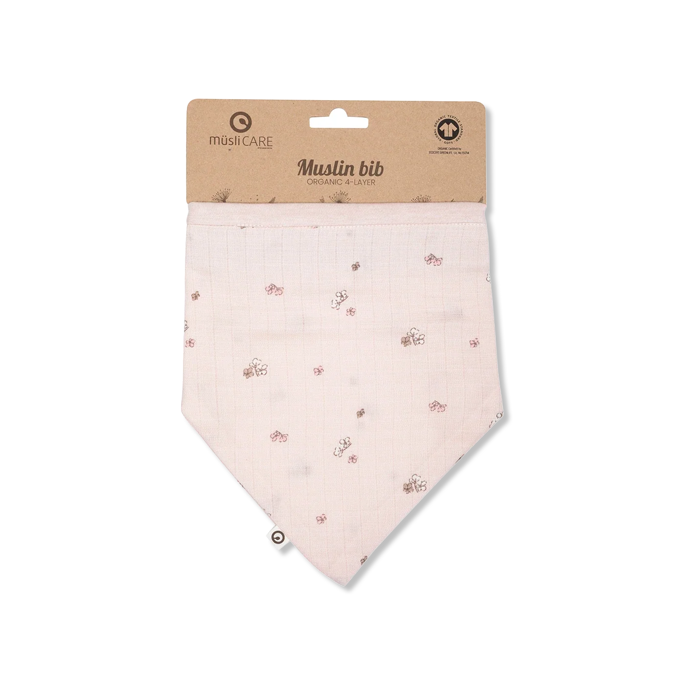 Viola muslin Bib