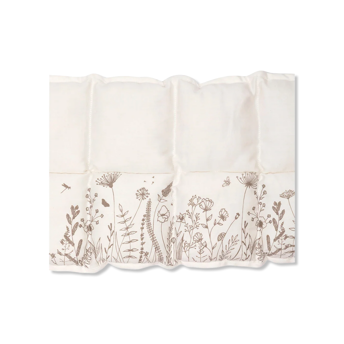 Kapok floral Cot bumper