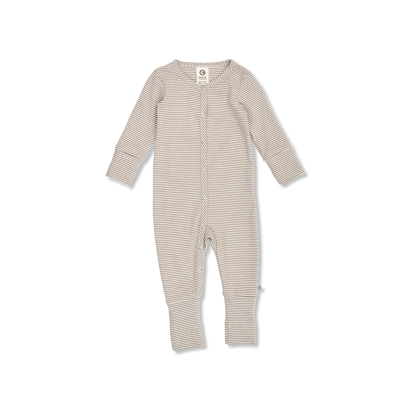 Mini stripe One-piece suit