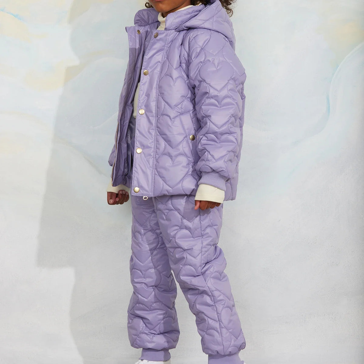 Hearts quilted Thermal trousers