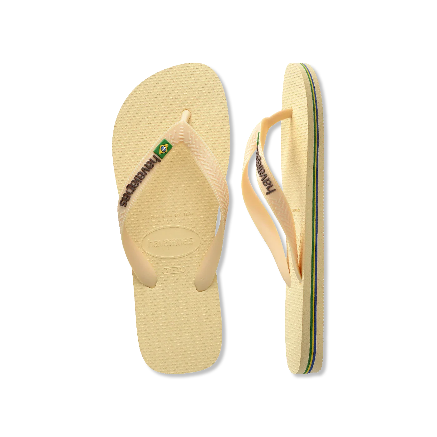 Brasil Logo bath sandals