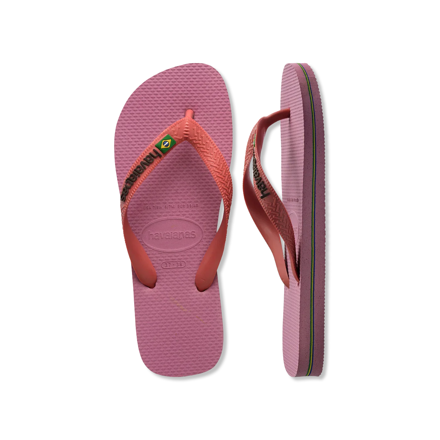 Brasil Logo bath sandals