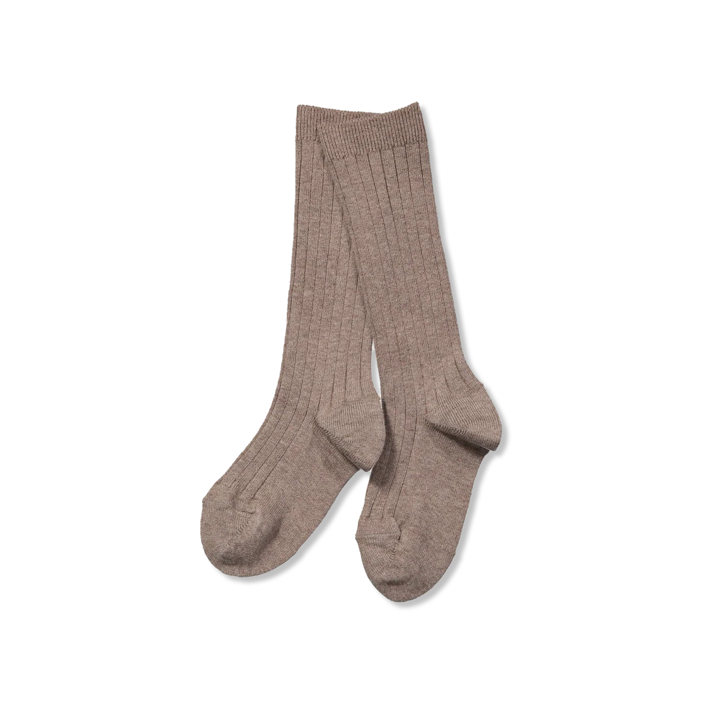 WIDE-RIB BASIC KNEE HIGH SOCKS knee socks