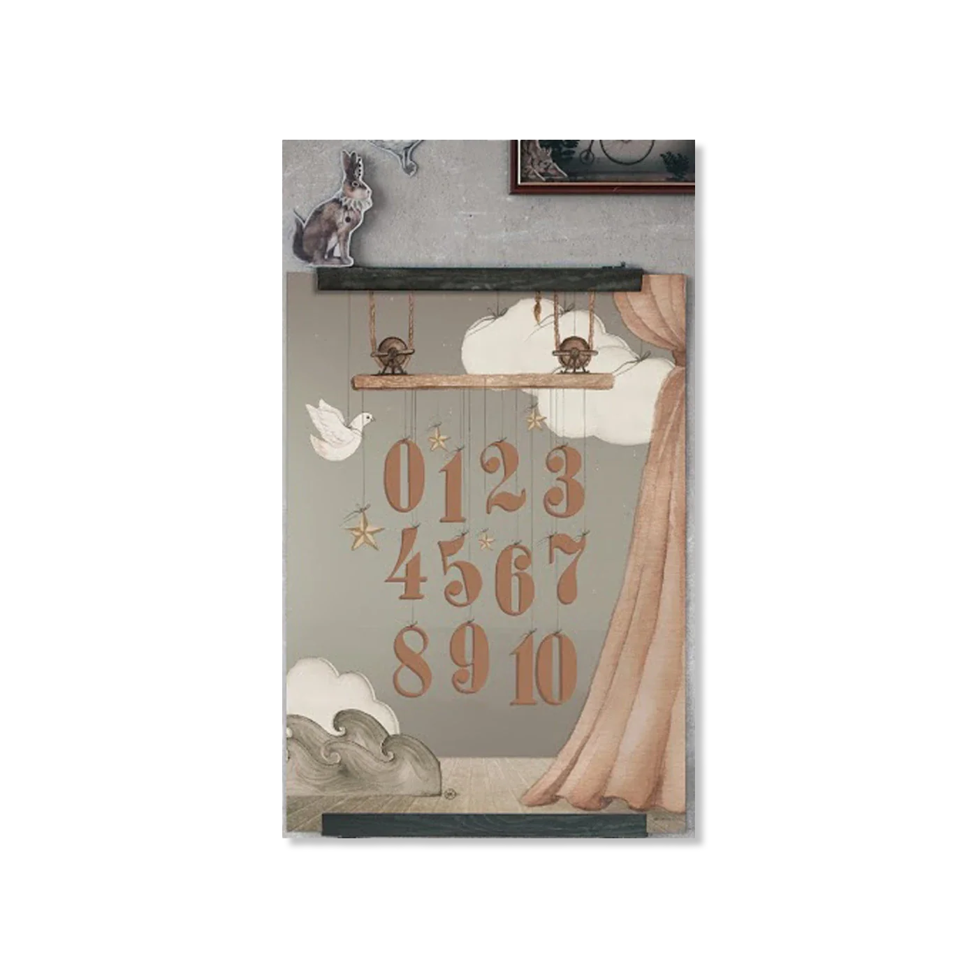 123 POSTER wall decoration