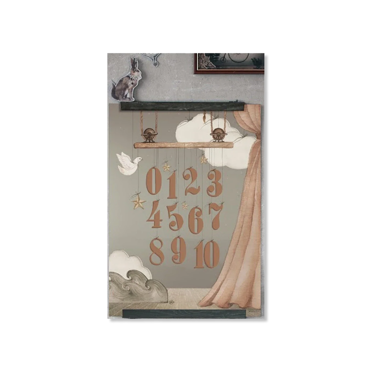 123 POSTER wall decoration
