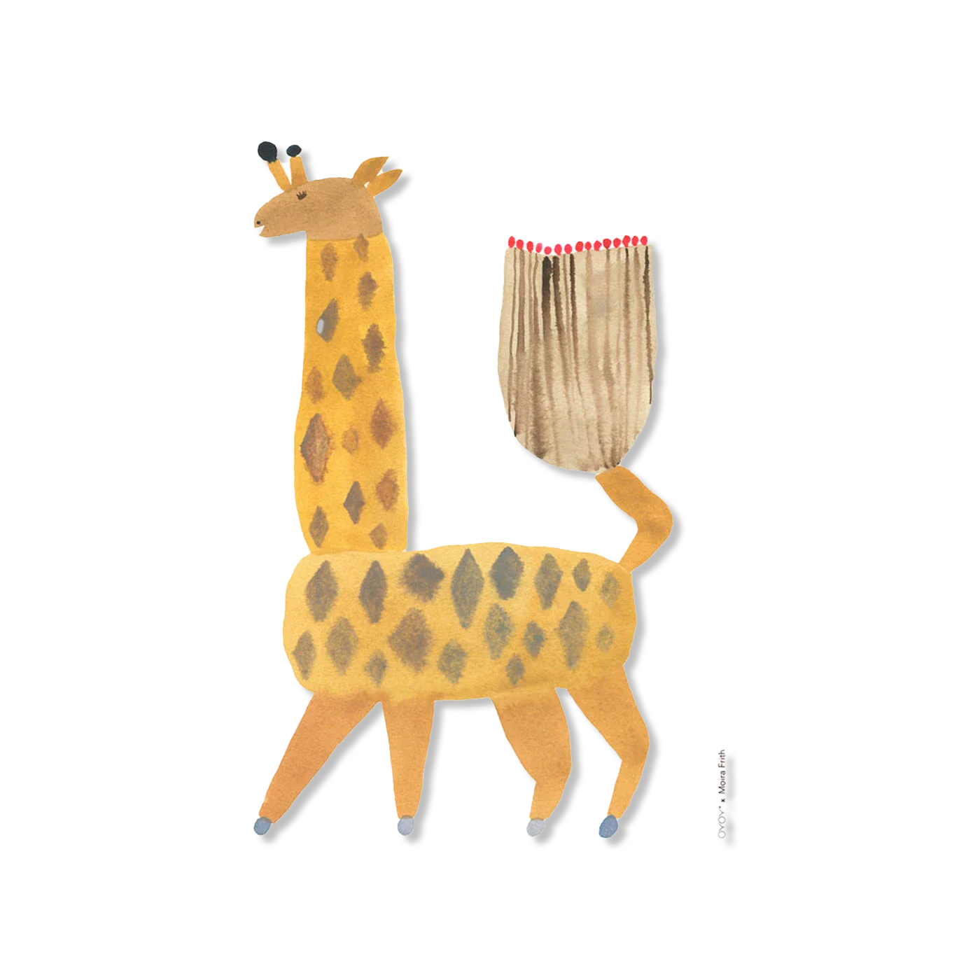 Noah Giraffe wall decoration