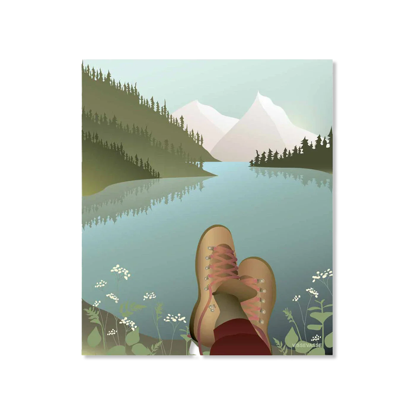 AFTER THE HIKE wall decoration