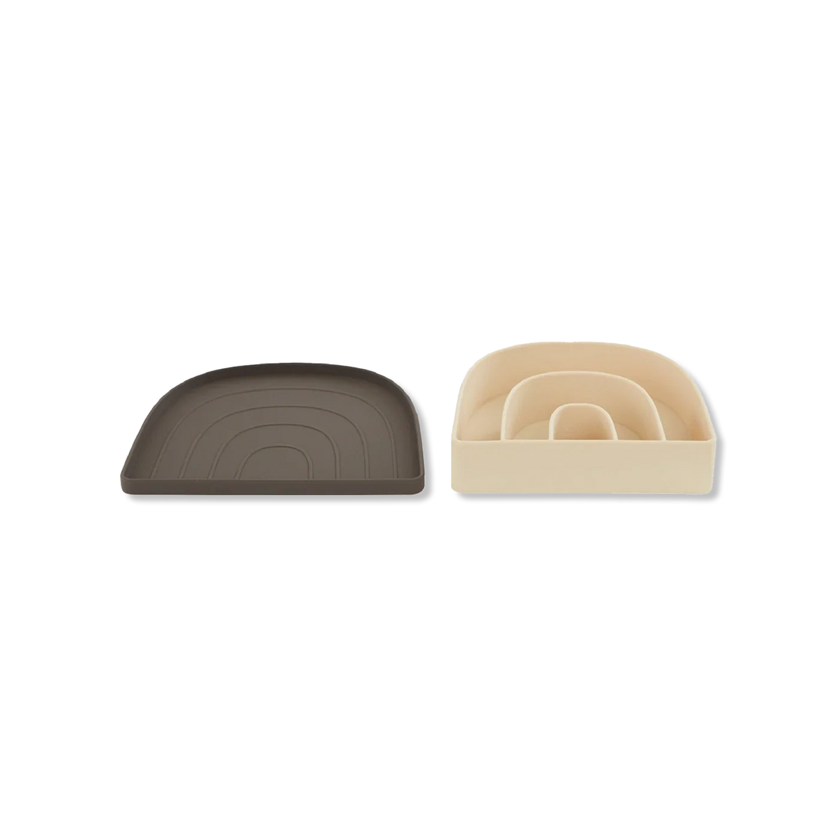 Rainbow kids tableware