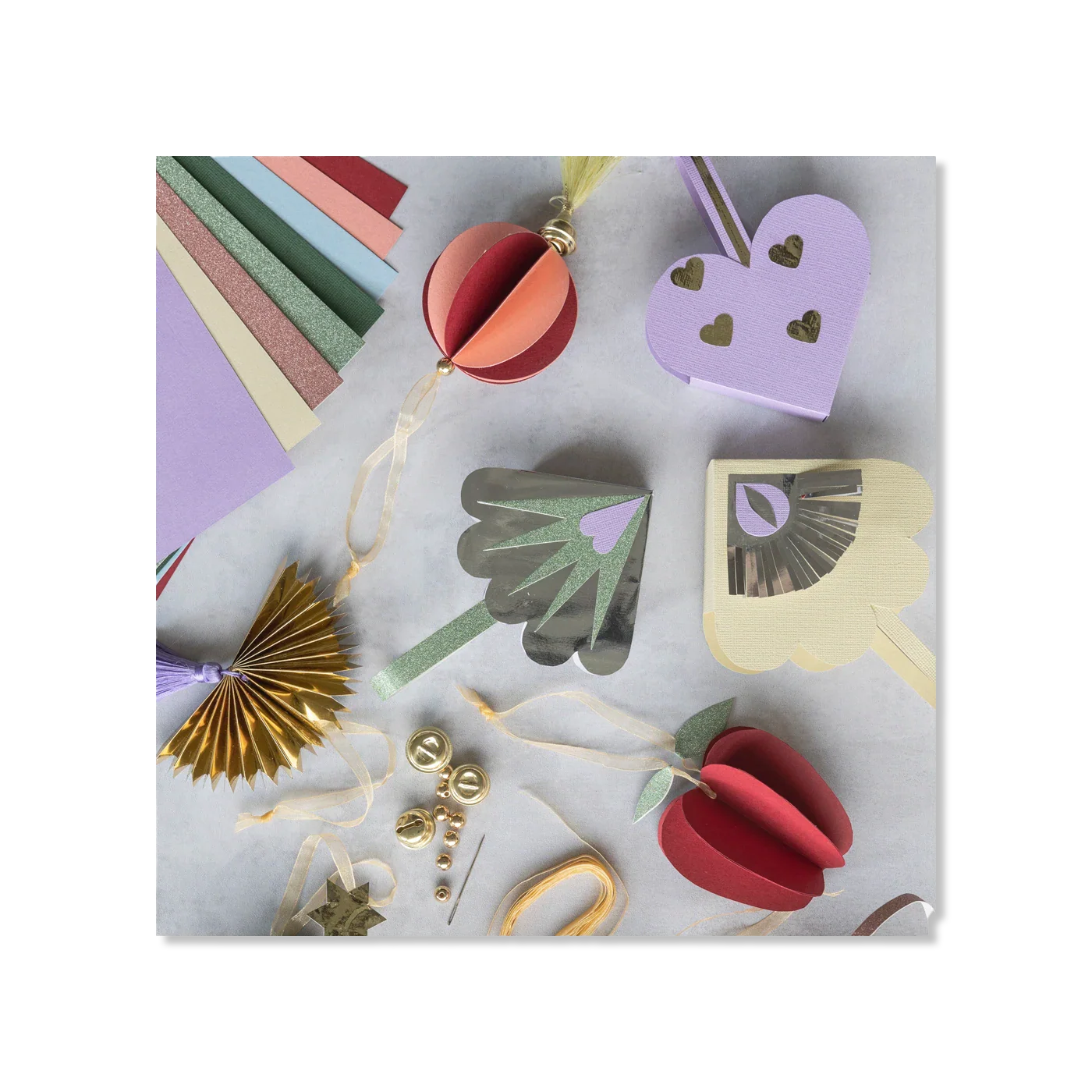 Papir juleklip kit Christmas