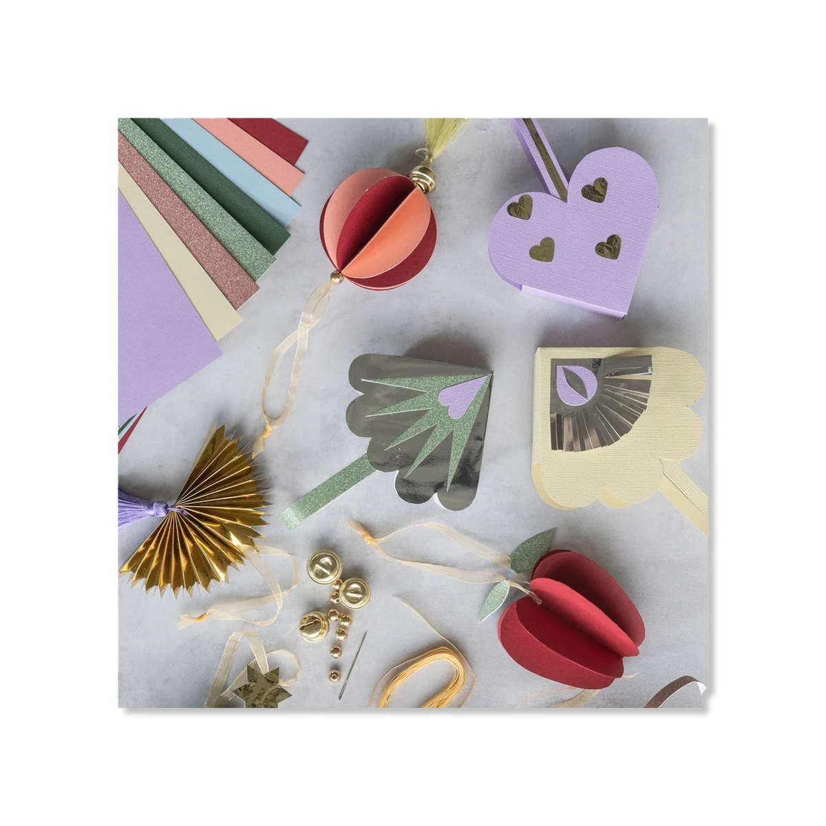 Papir juleklip kit Christmas