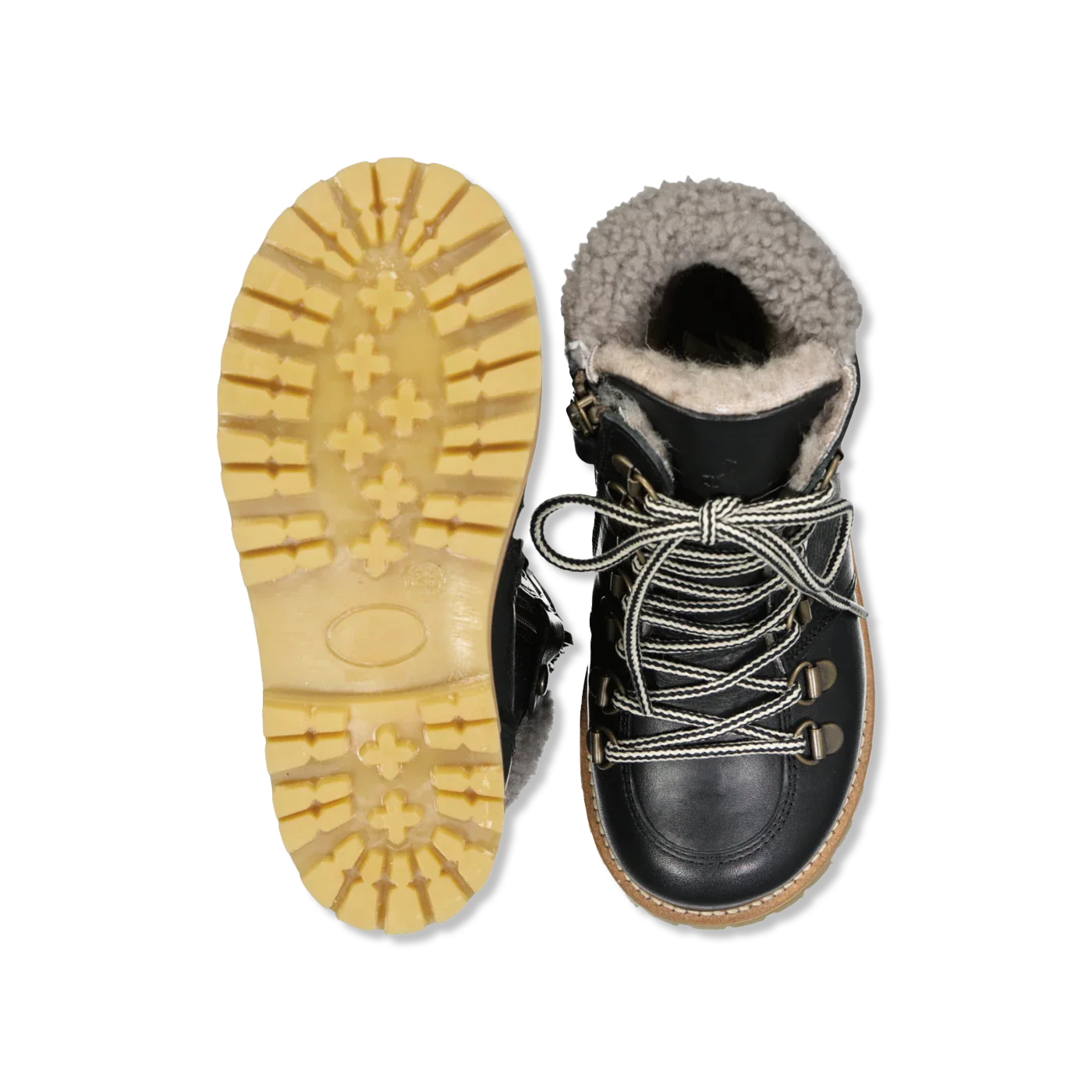 Shearling winter boots