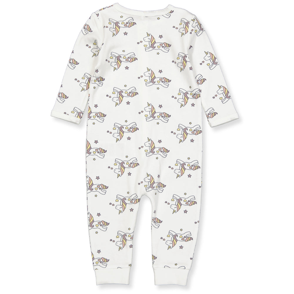 NBFNIGHTSUIT ZIP UNICORN sleepwear