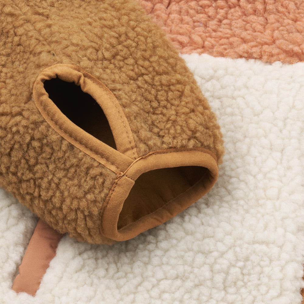 Recycled Nolan teddy jacket