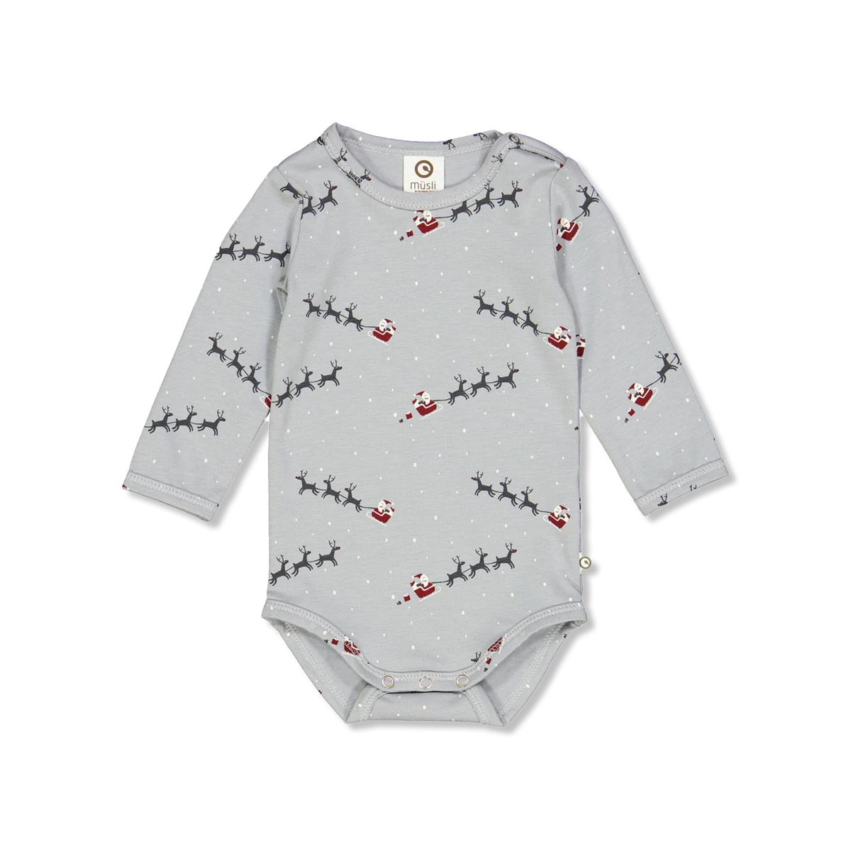 Santa Christmas baby body
