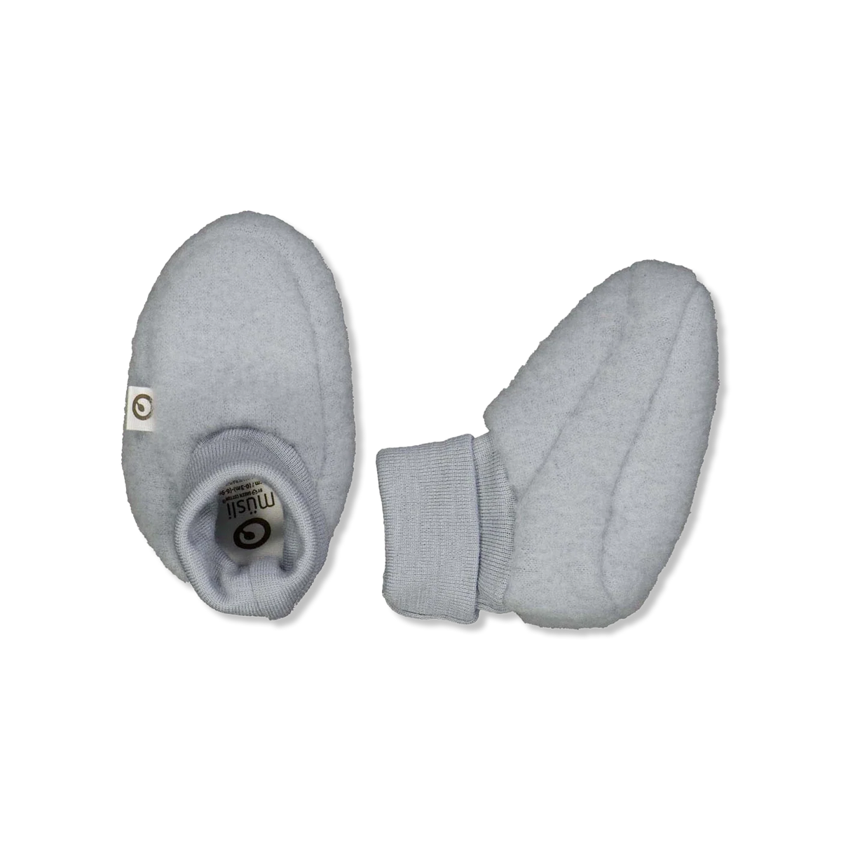 Woolly baby boots