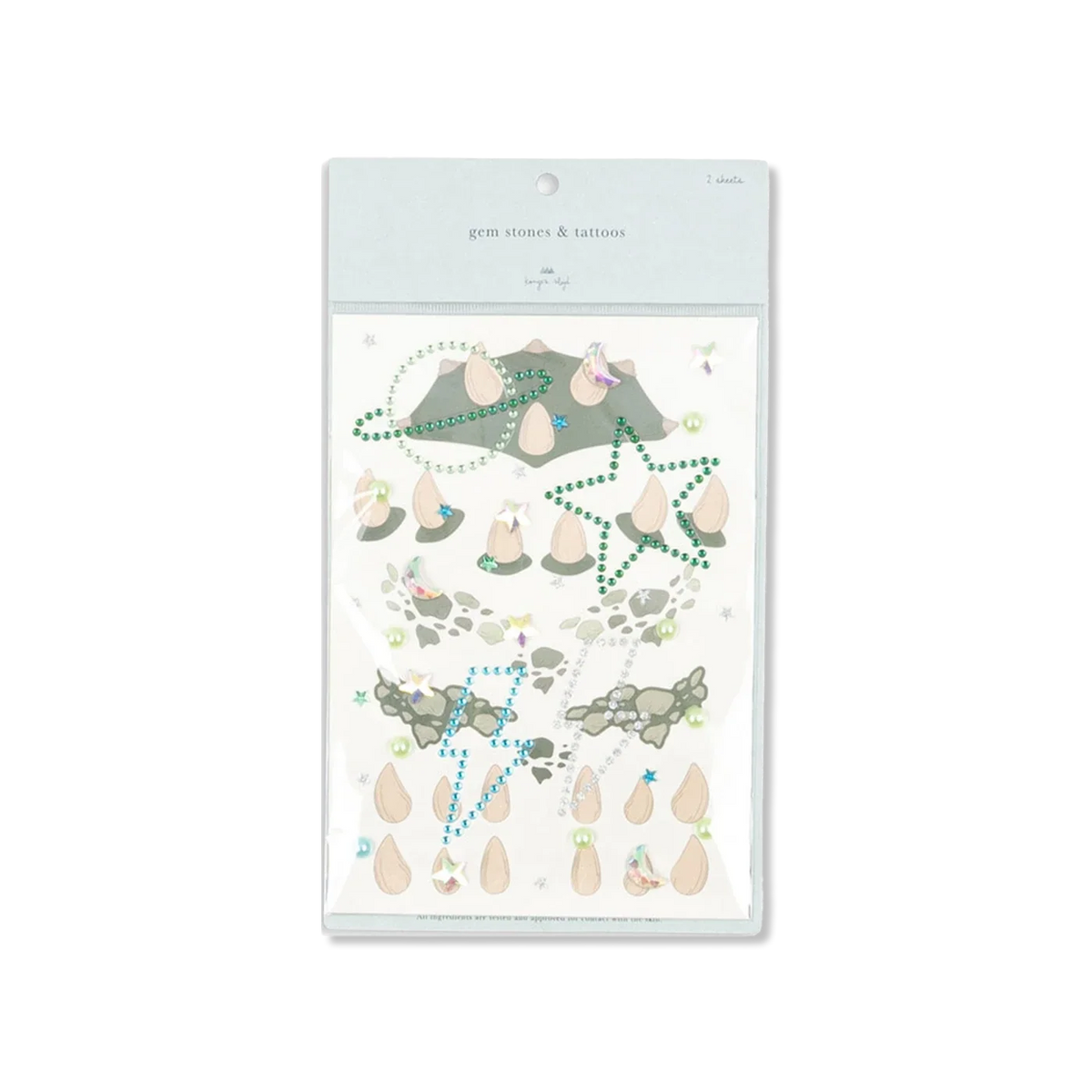 Gem stones and tattoos Dress-up costume