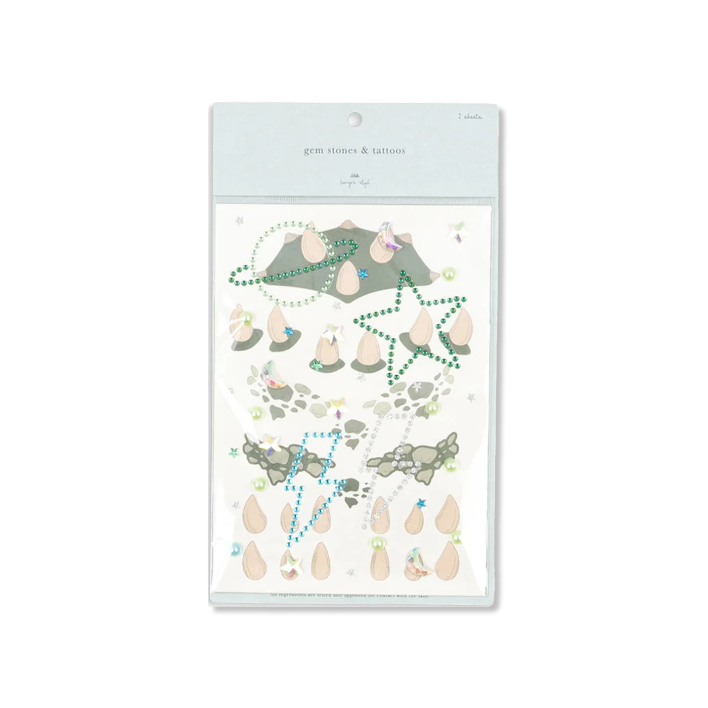 GEM STONES AND TATTOOS costume