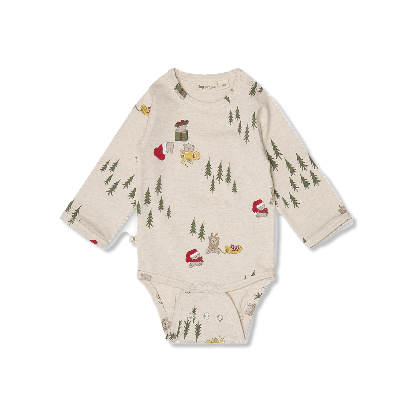 Mika Christmas baby body