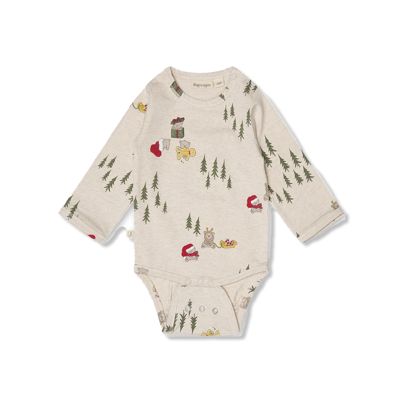 Mika Christmas baby body