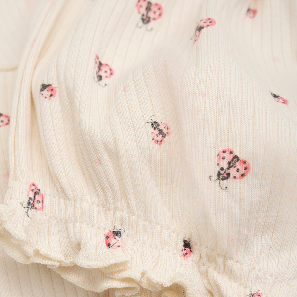 Organic 2-pak rib shorts set