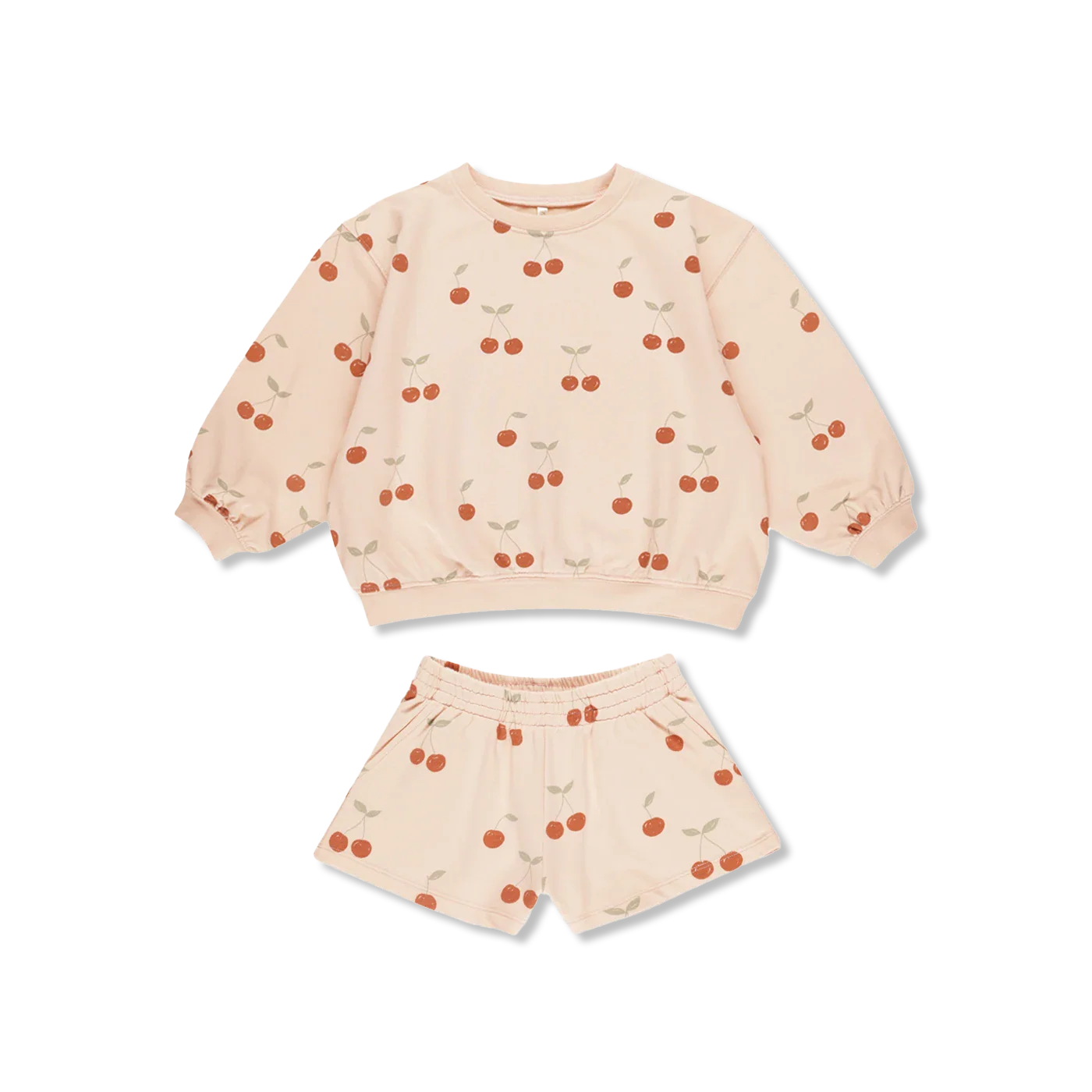 Cherries shorts set