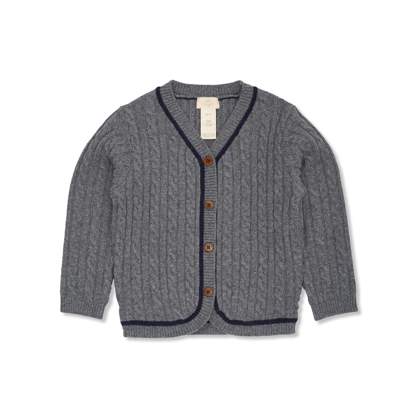 Lammeuld cardigan