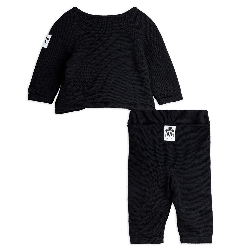 Fine knit pants