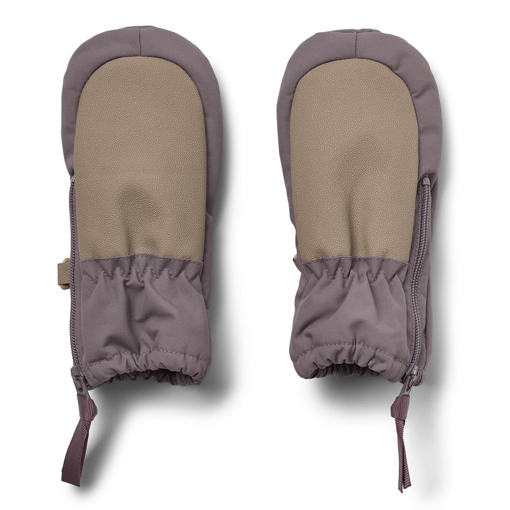 Zipper mittens