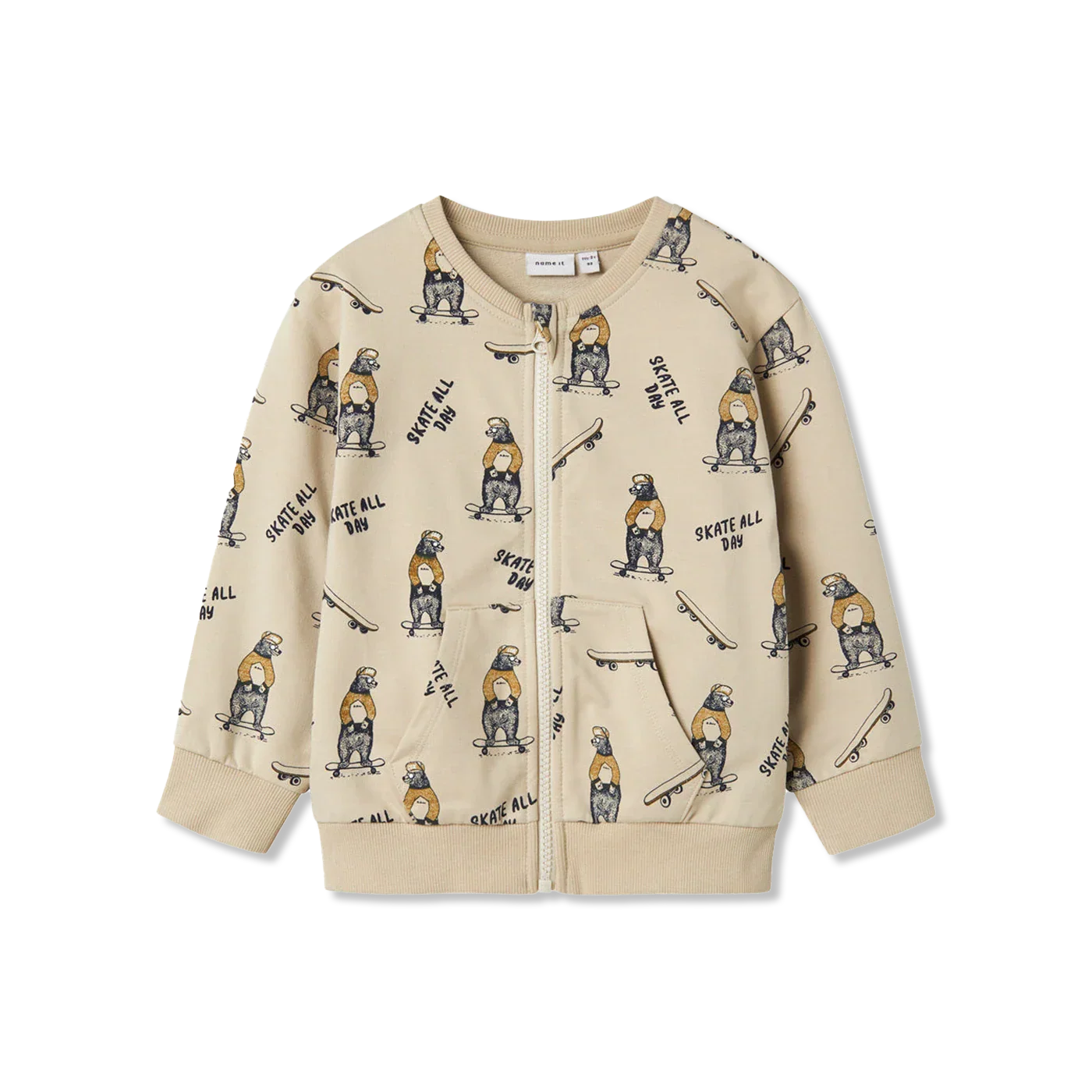 Nmmlogan Zip sweatshirt