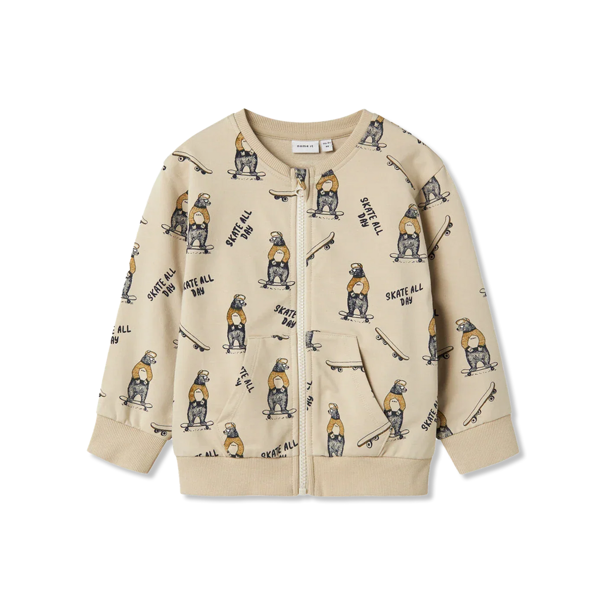 Nmmlogan Zip sweatshirt