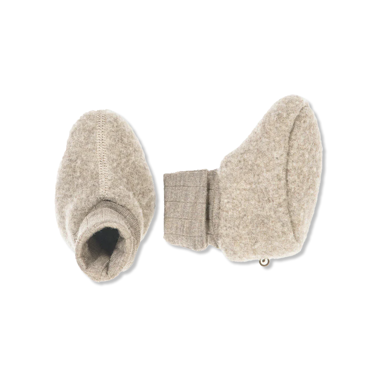 Woolly baby boots