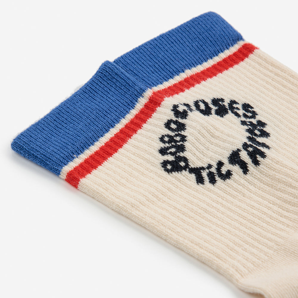 Tic Tac Toe color block socks