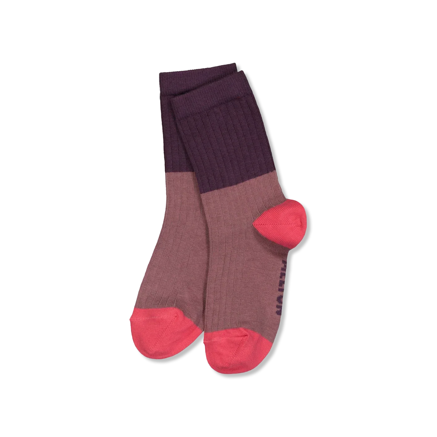 Block colour Socks