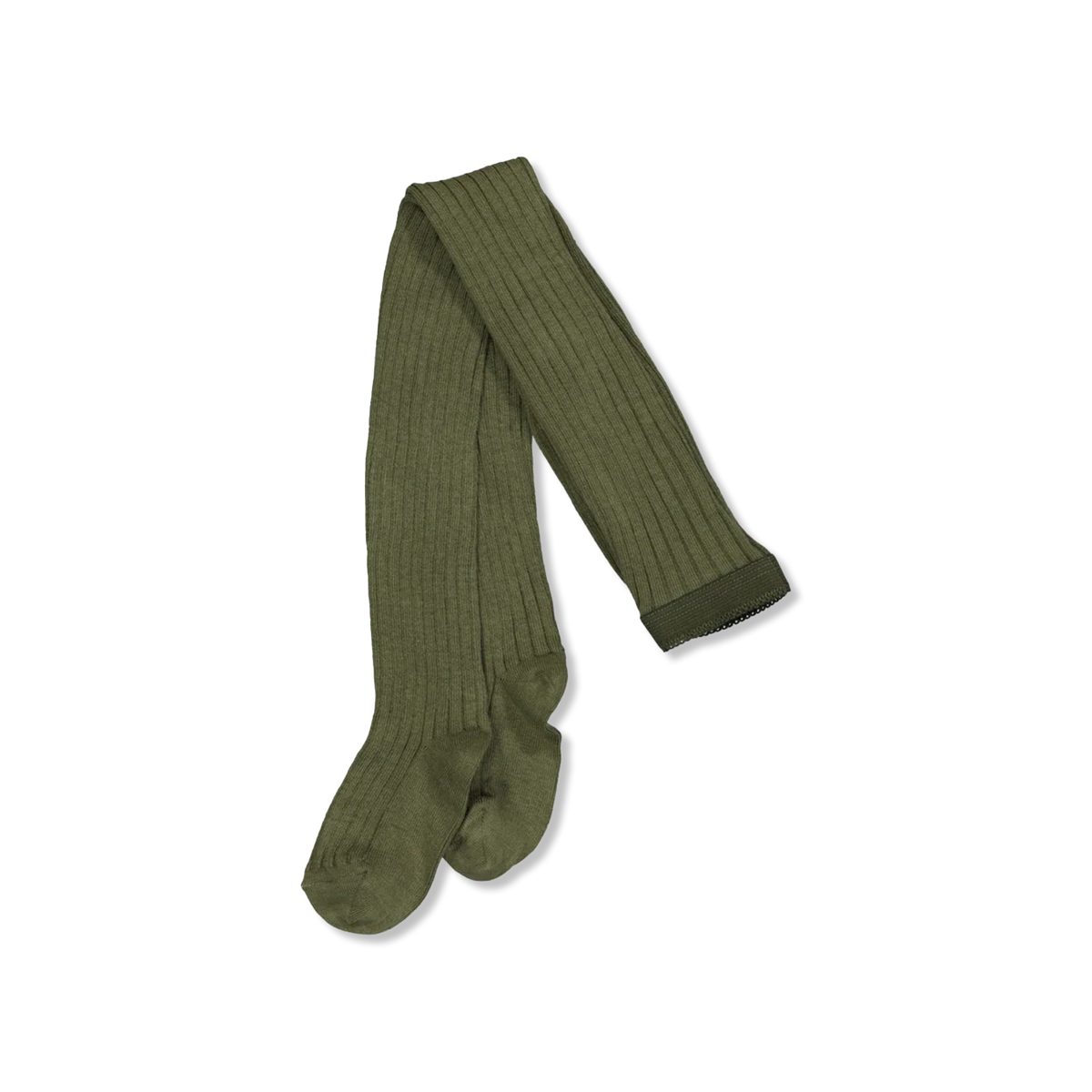Rib tights socks