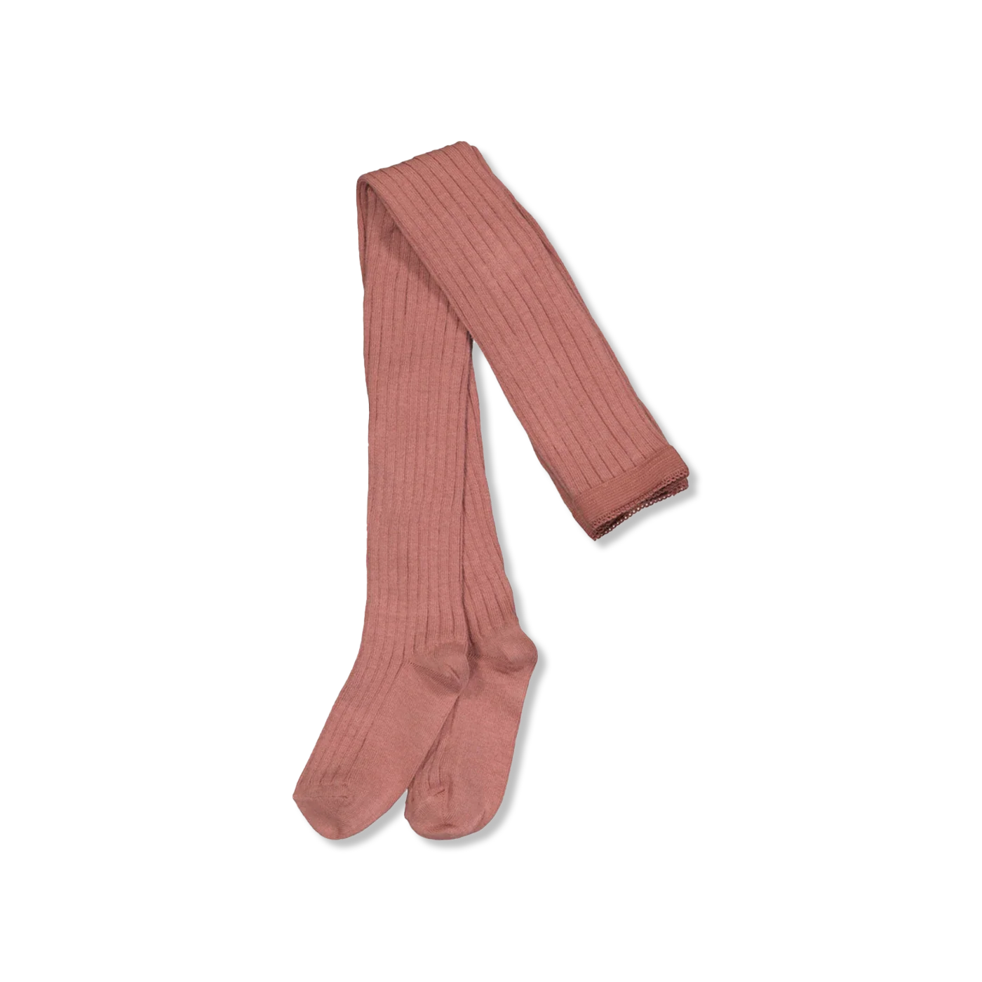 Rib tights socks