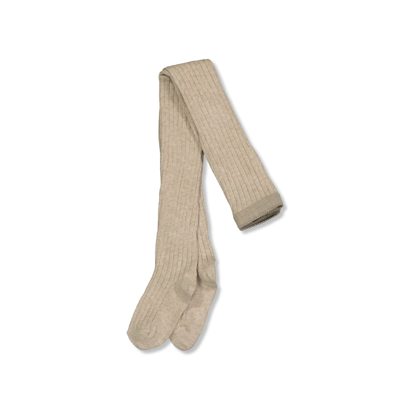 Rib tights socks