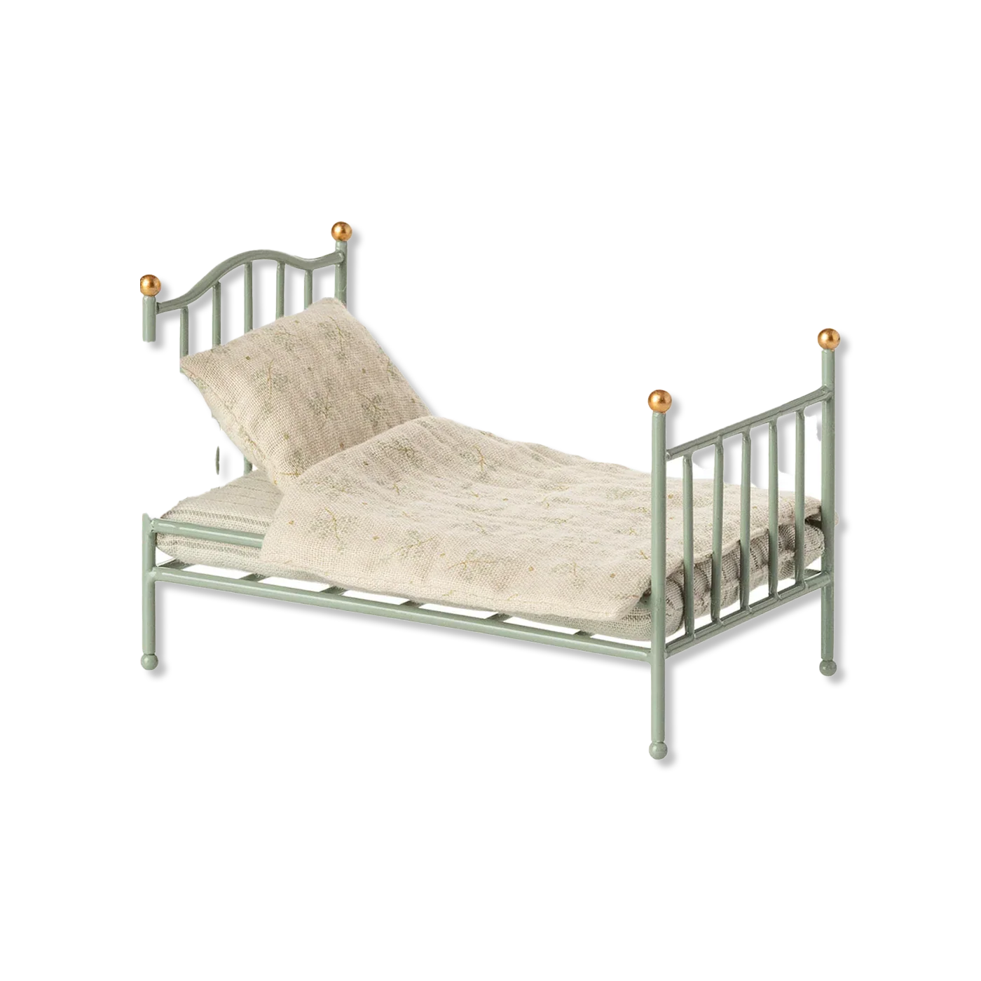 Vintage single bed dolls & accessories