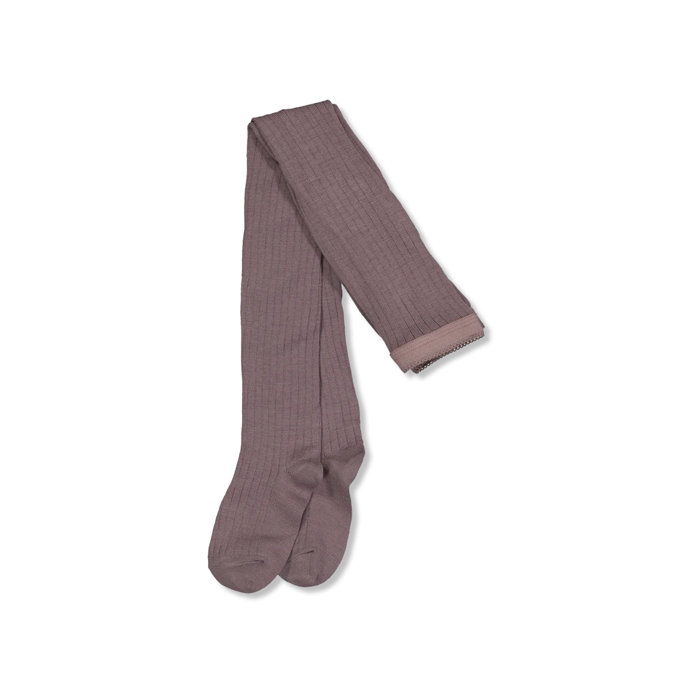 Wool rib socks