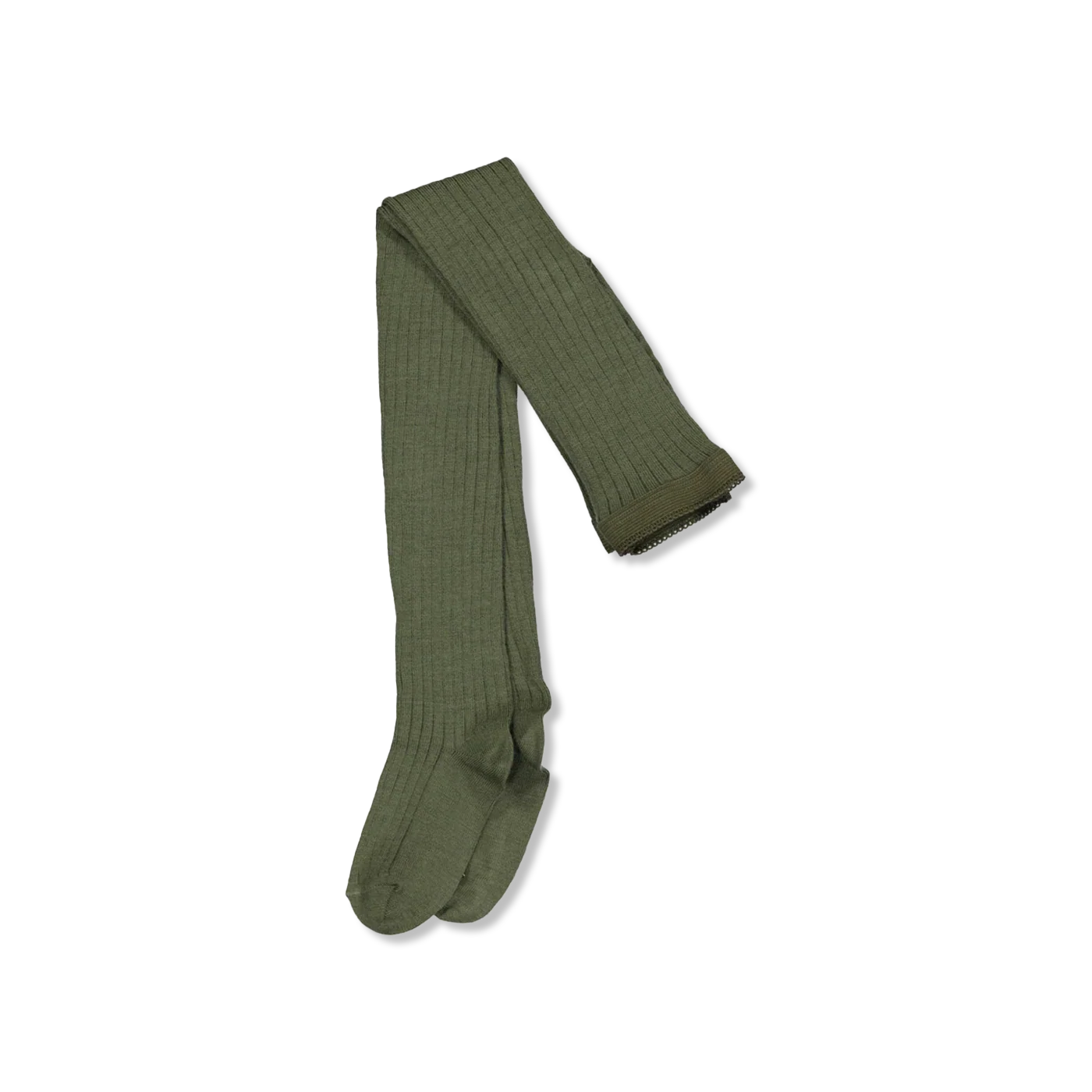 Wool rib socks