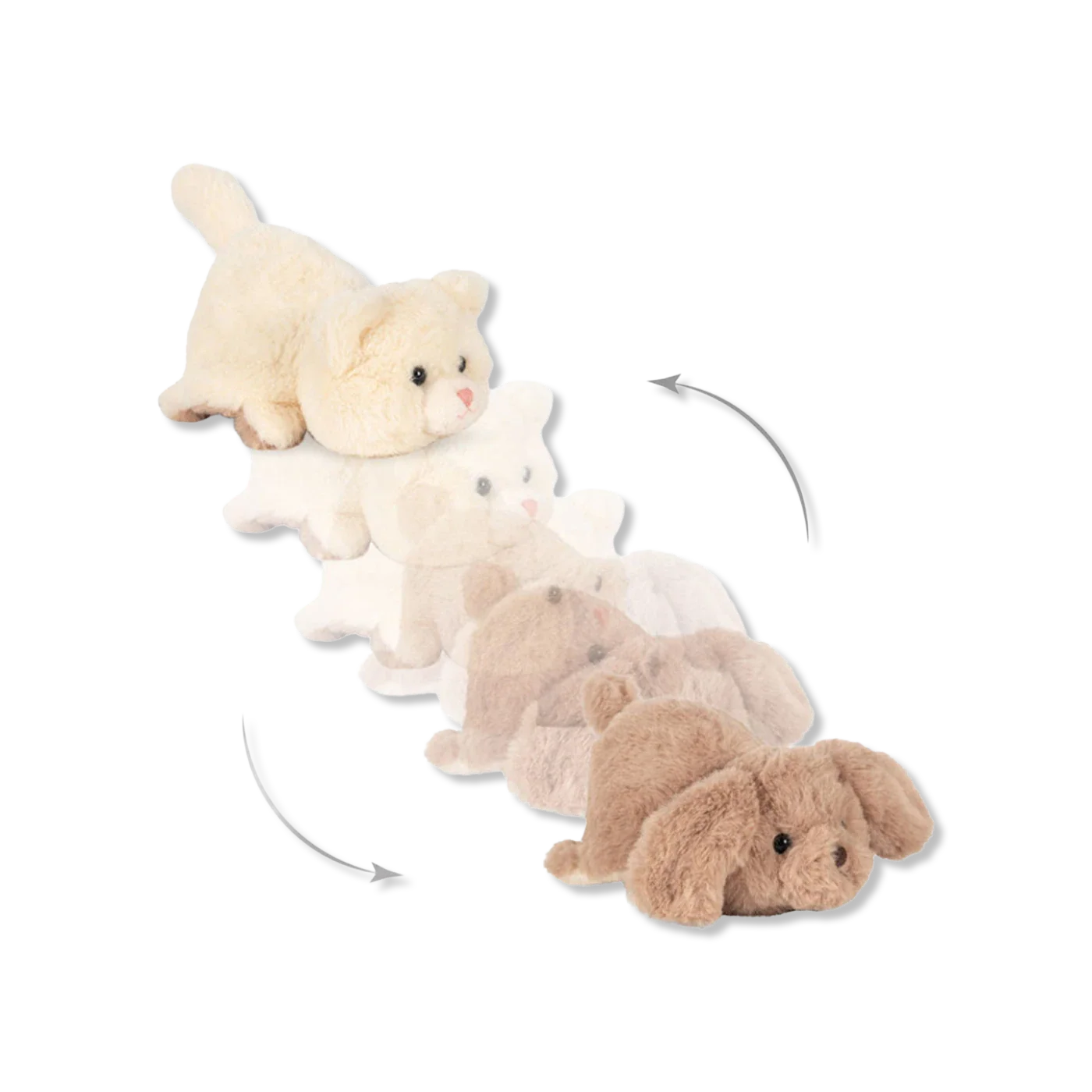 FLIP PLUSH ANIMAL teddy