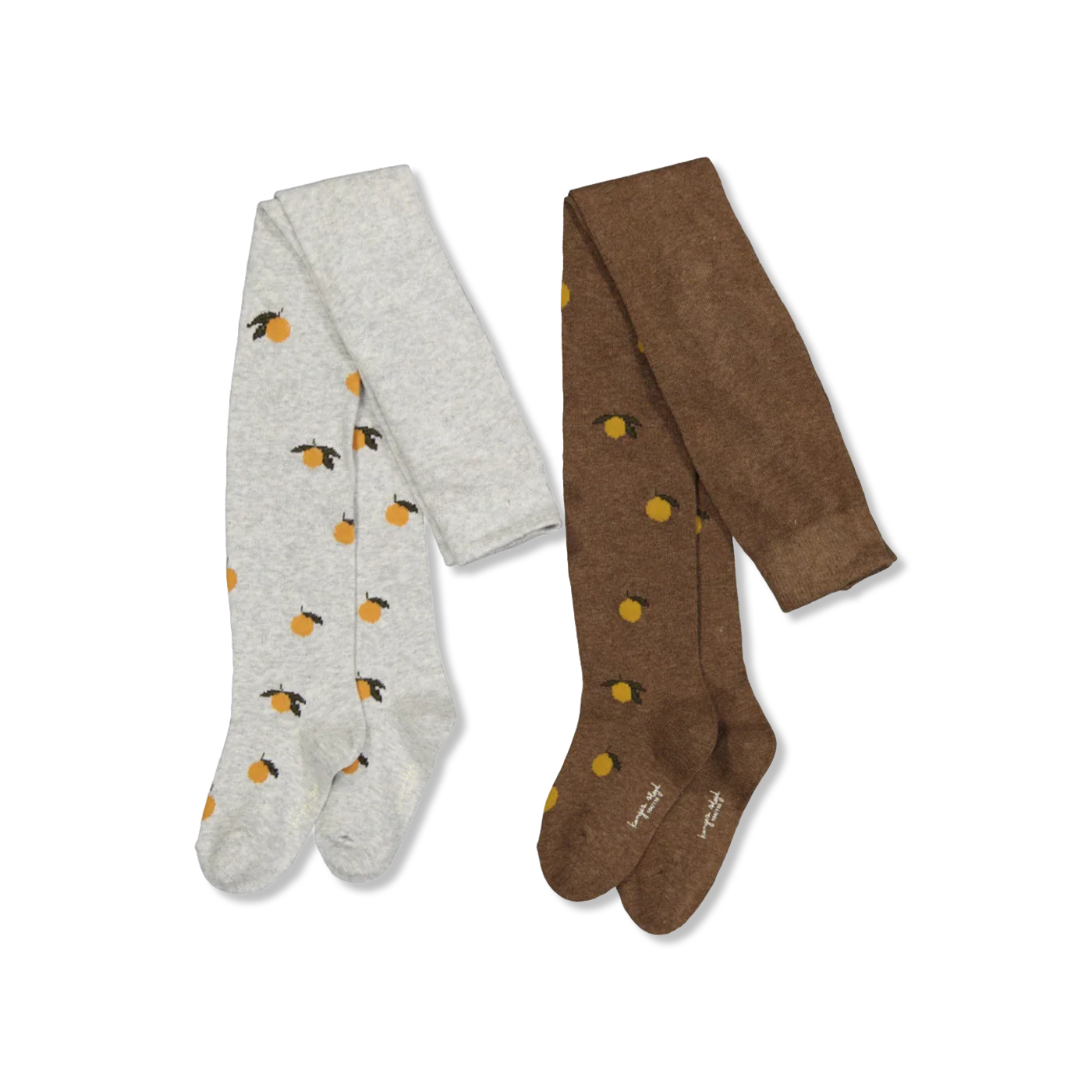 JAQUARD LEMON tights