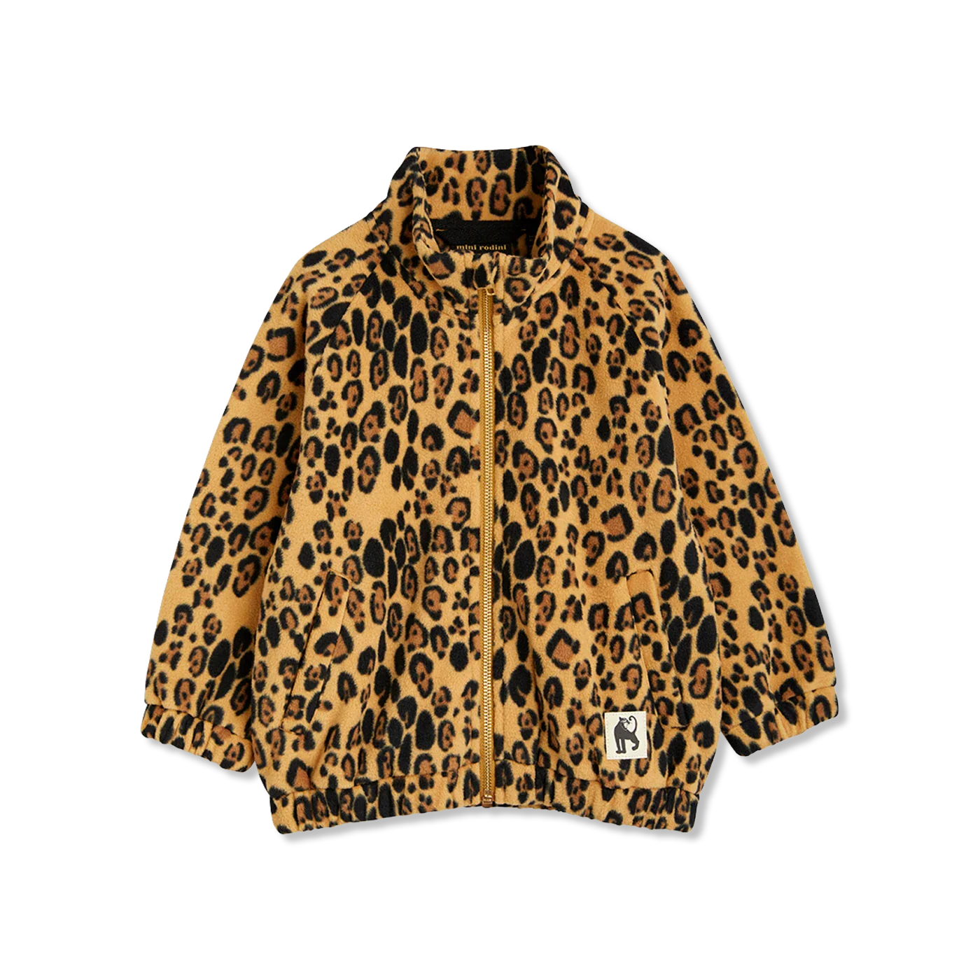 Leopard fleece Fleece jacket