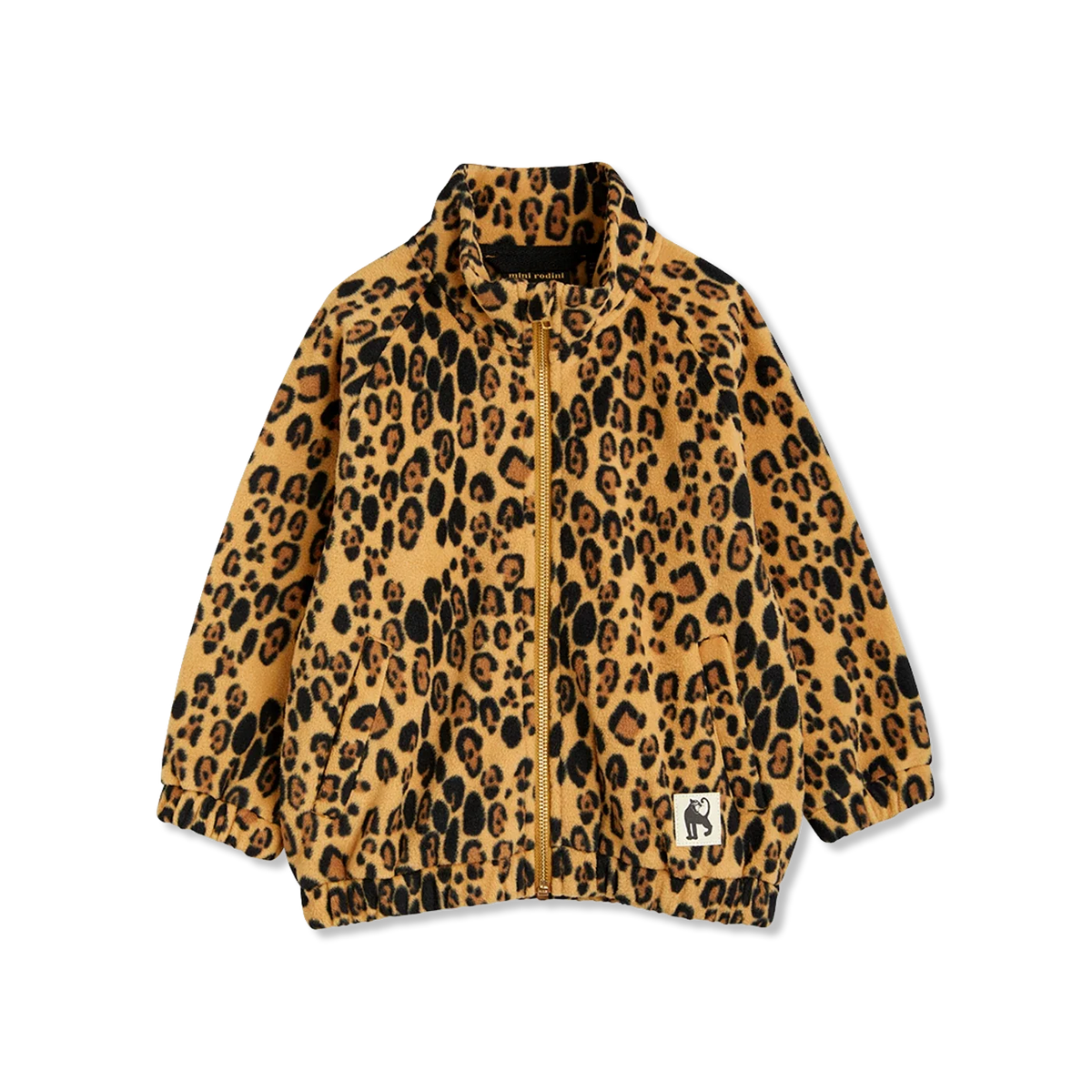 Leopard fleece Fleece jacket