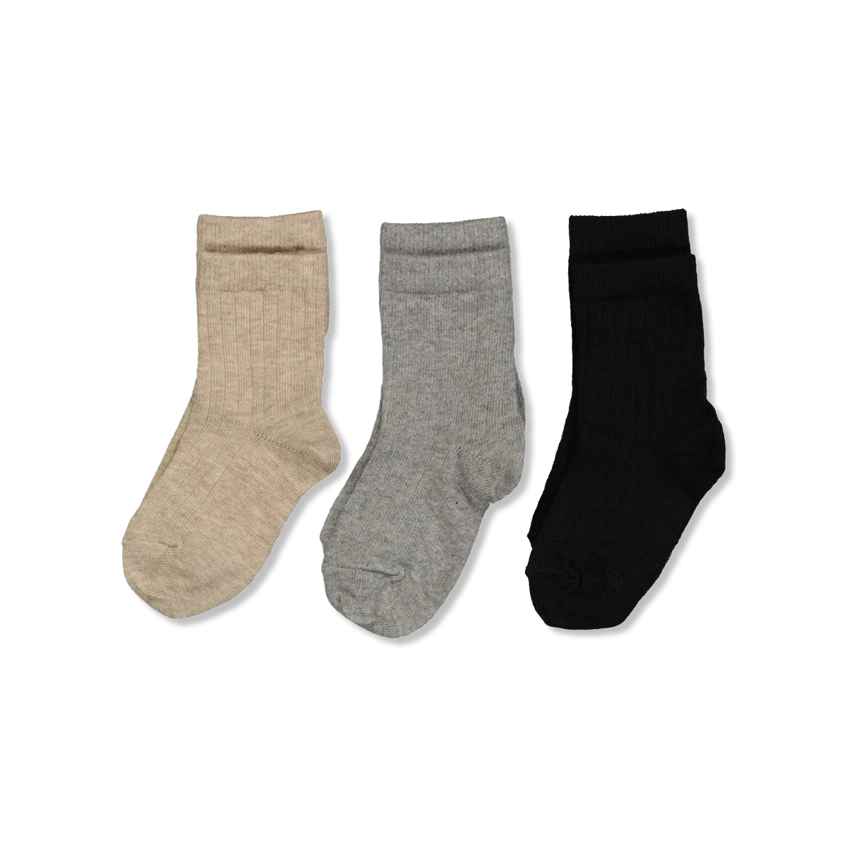 Cotton rib socks