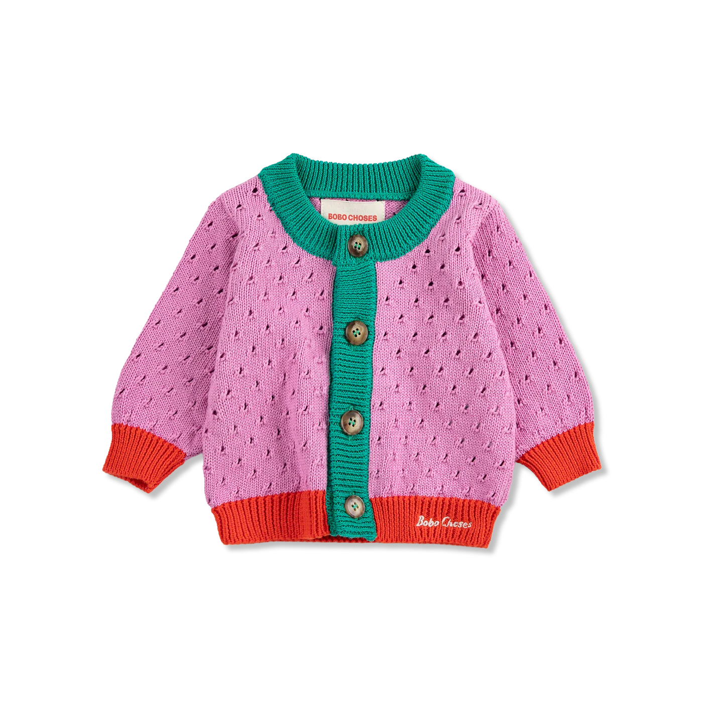 Color Block cardigan