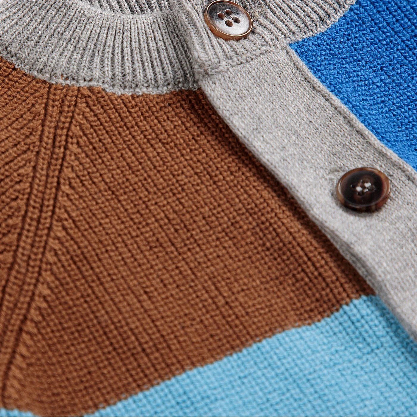 Color block Strickjacken