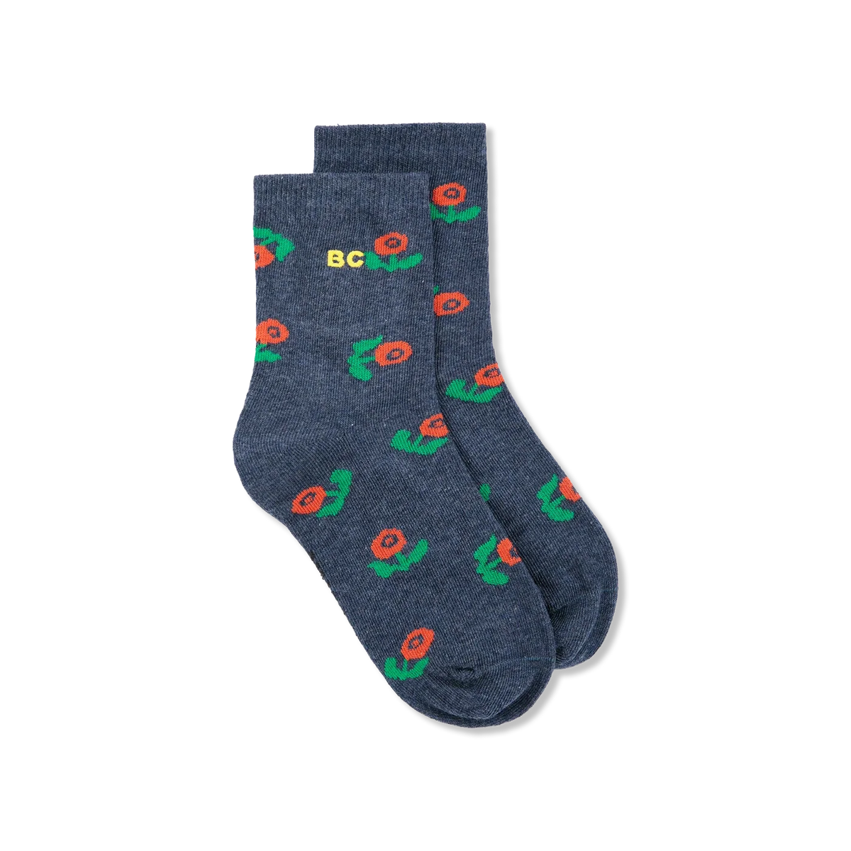 Stamp bloom Socks