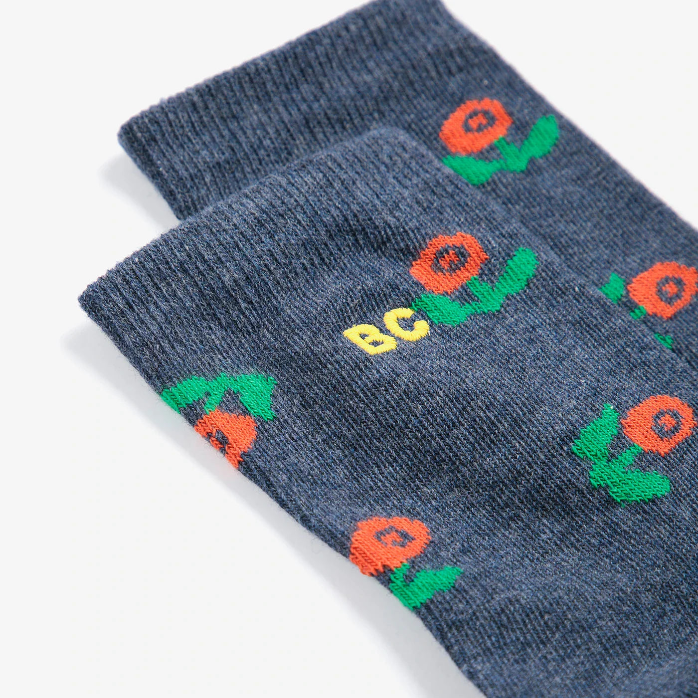 Stamp bloom Socks