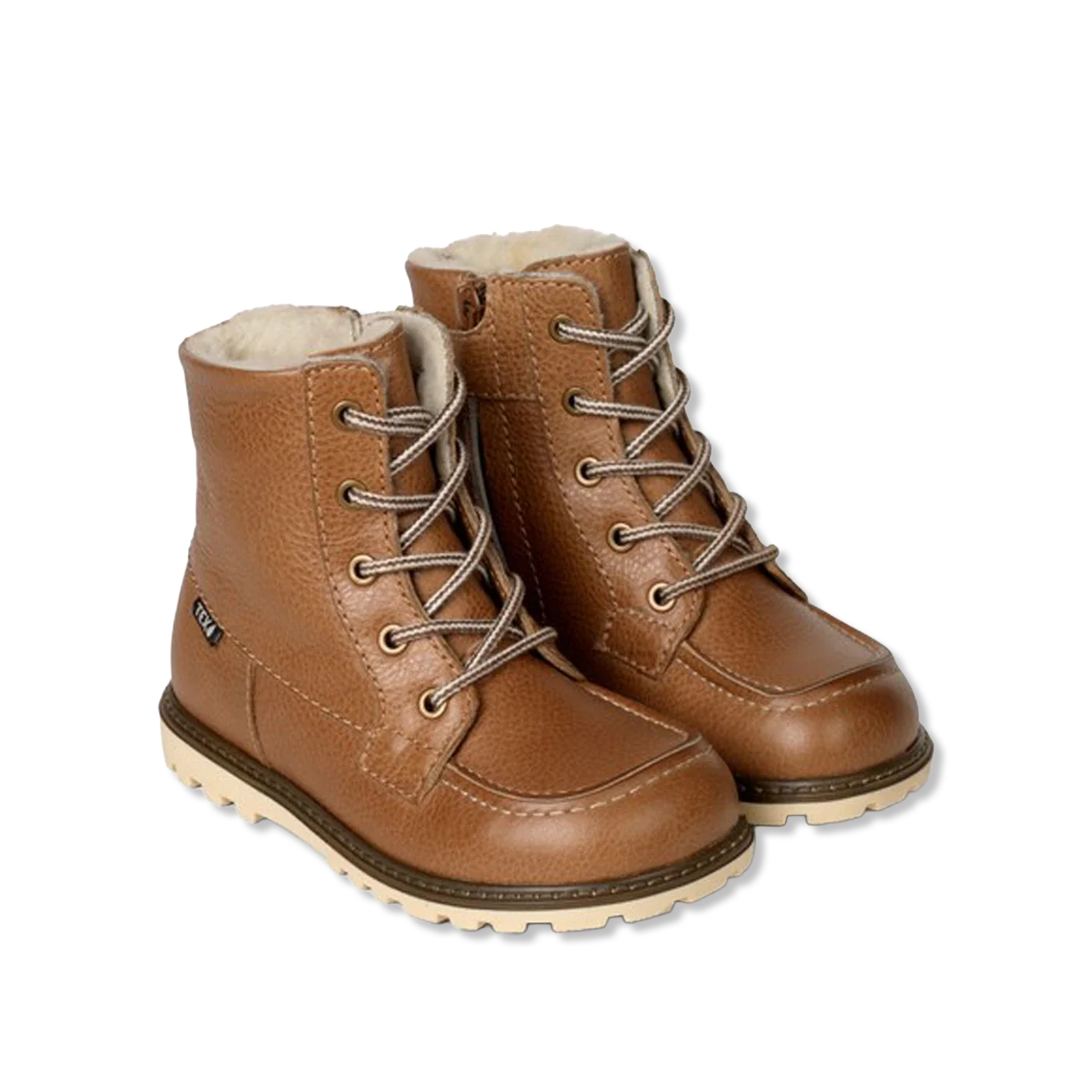 Riley cognac Winter boots