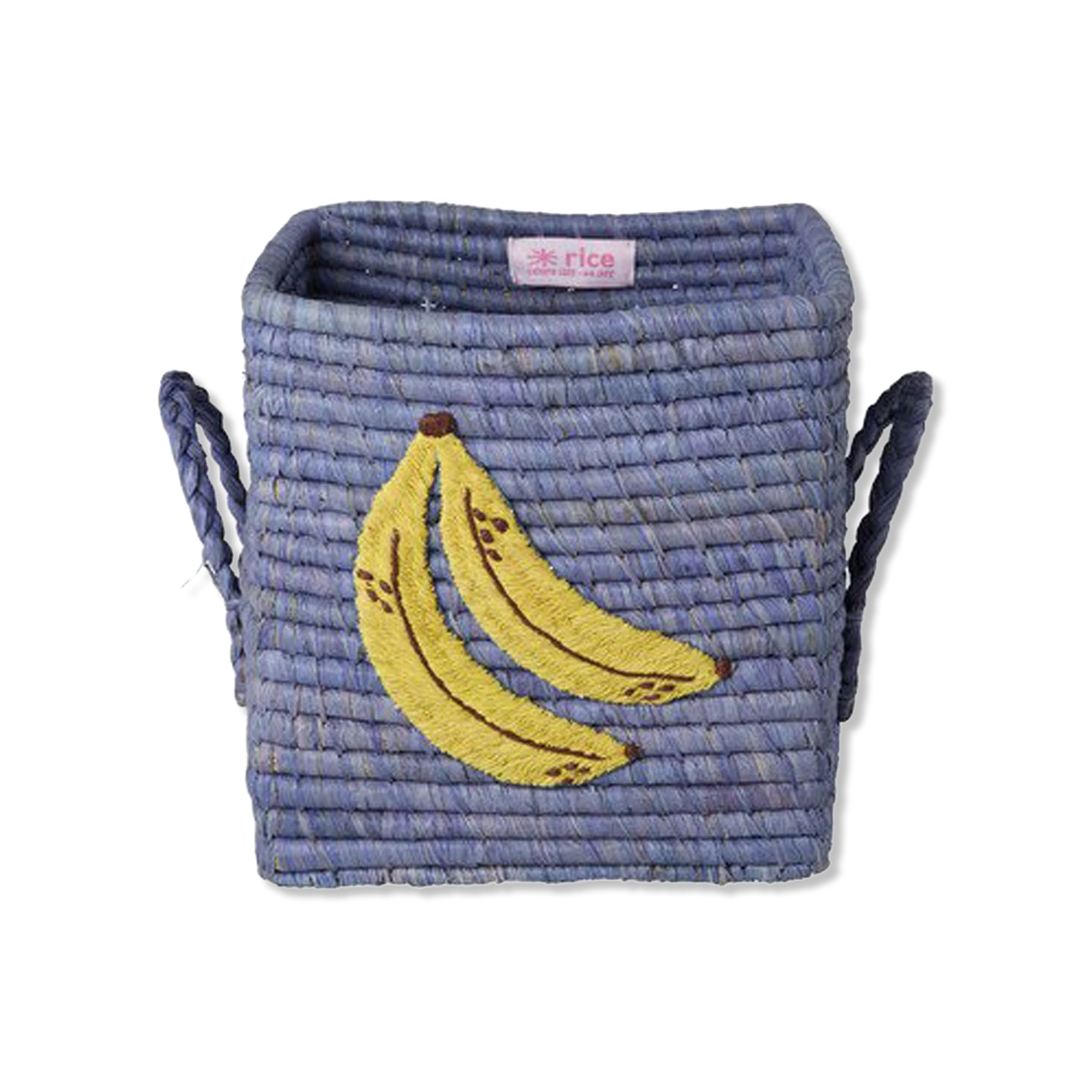 Raffia square Basket